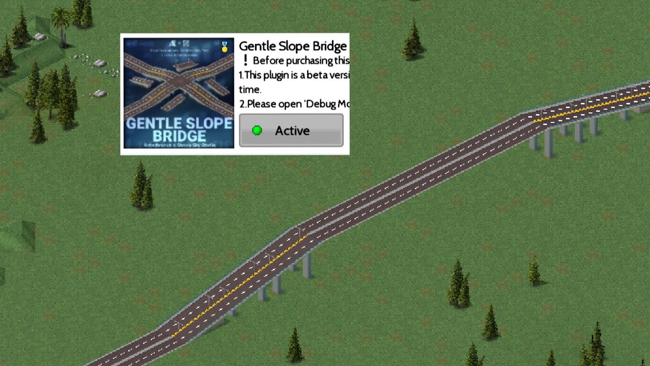 [Theotown] Build the bridge with Gentle Slope Bridge | Part 1