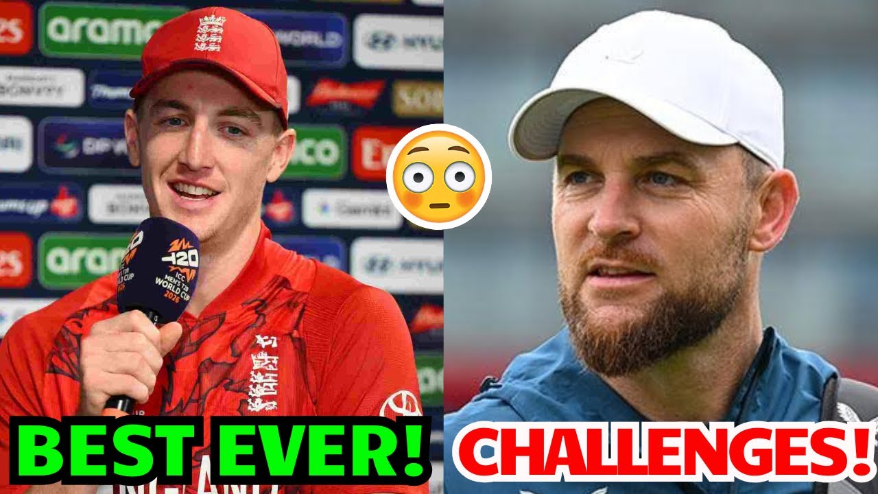 He has an Aura in Dressing Room…🤯Harry Brook Wants McCullum as Head Coach🔥Cricket News