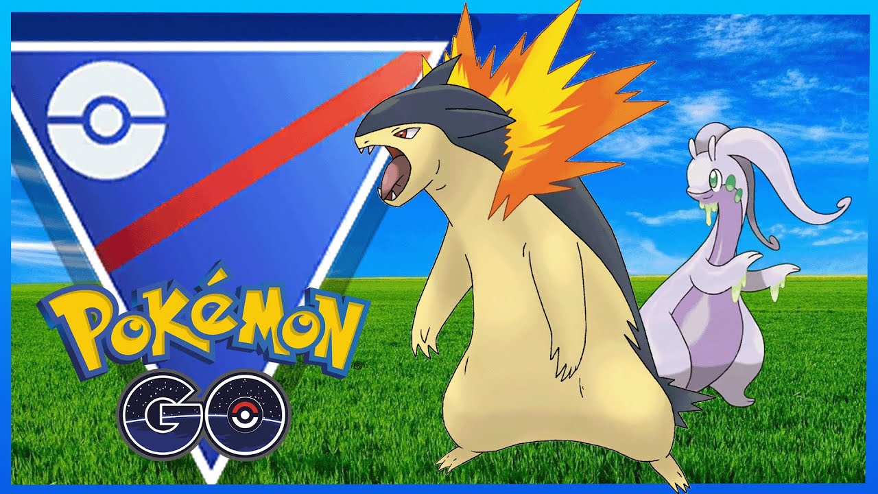 TYPHLOSION AND GOODRA COMMUNITY DAY TEAM!! | POKÉMON GO BATTLE LEAGUE
