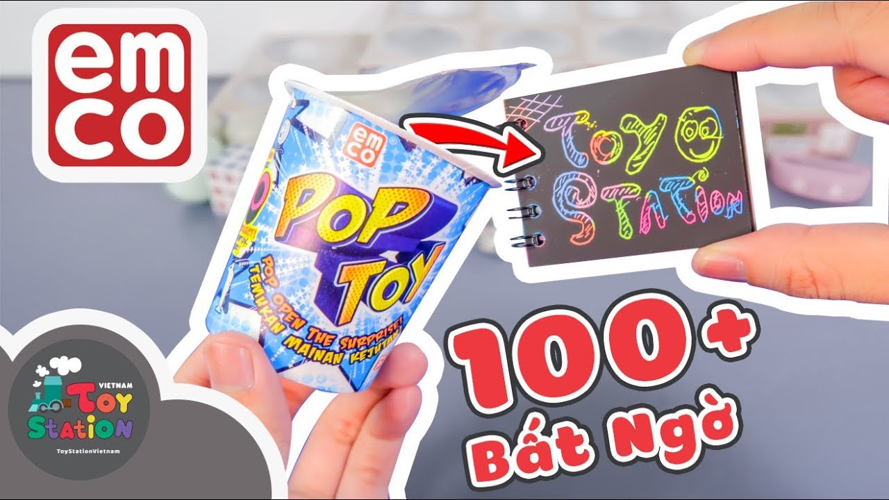 Mở 18 pack Pop Toy trúng đồ chơi đẹp, lạ, xịn ToyStation 254