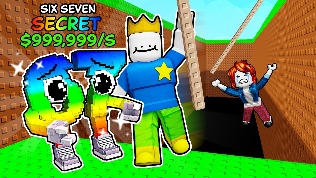 Abusing MAX LUCK in Roblox Swing Obby For Brainrots!