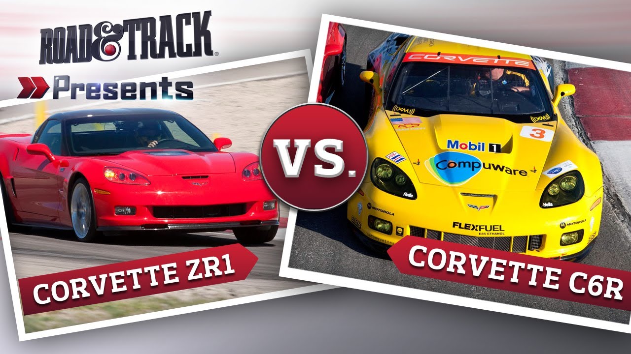 2010 Chevrolet Corvette ZR1 vs. Pratt & Miller Corvette C6.R