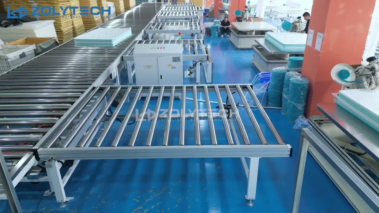 How To Make Mattress / 1000 Mattresses Daily Production / Automation Production Line - Factory Case