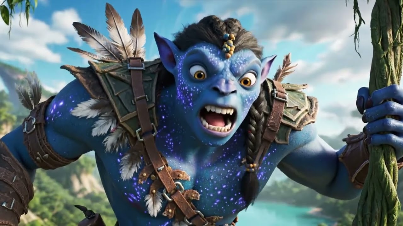 The Secret of the Luminescent Light | ARU & LINA | 3D Animated Fantasy Film
