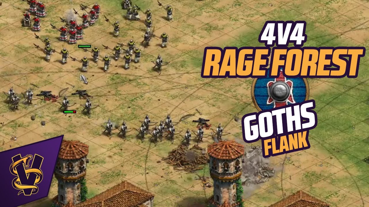 4v4 Rage Forest | Goths Flank