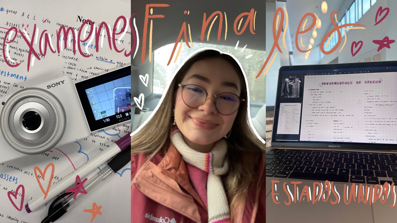 SEMANA de EXAMENES FINALES CONMIGO en ESTADOS UNIDOS