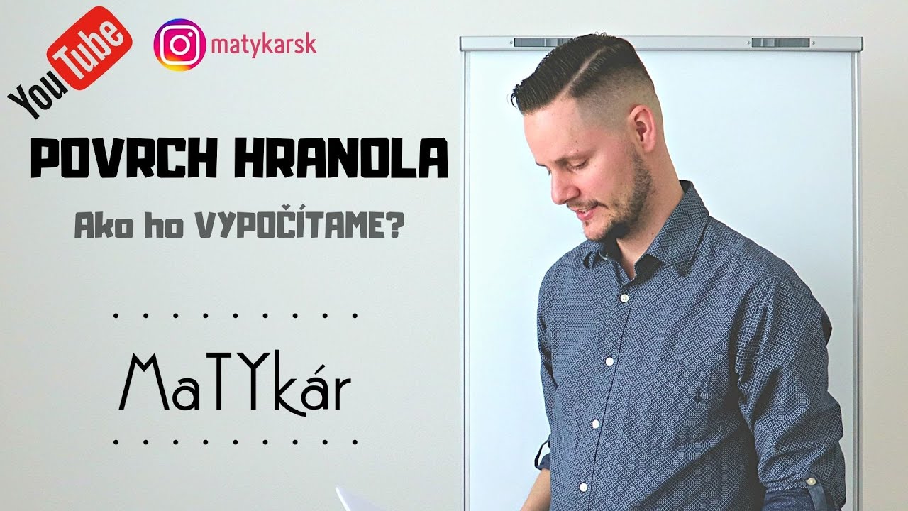 POVRCH HRANOLA | Ako ho vypočítame?