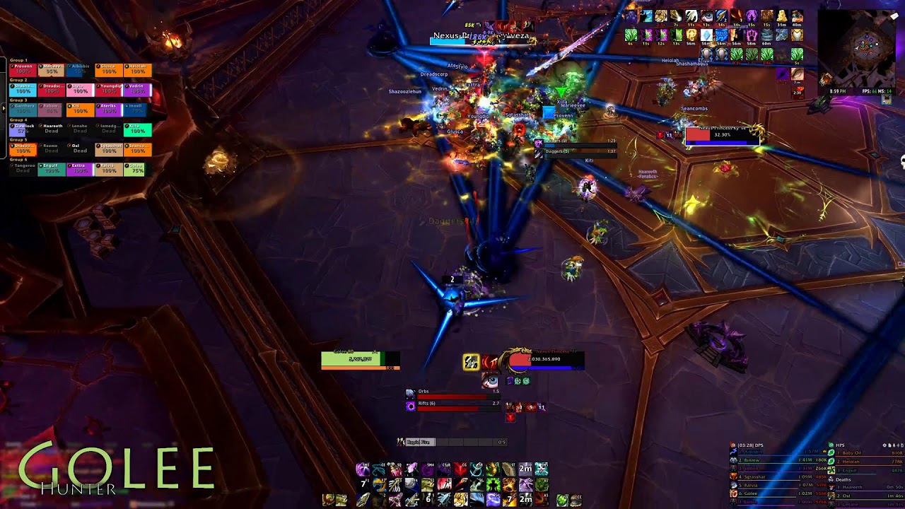 WoW Firestorm: Golee | Raiding HC NP | Depressio