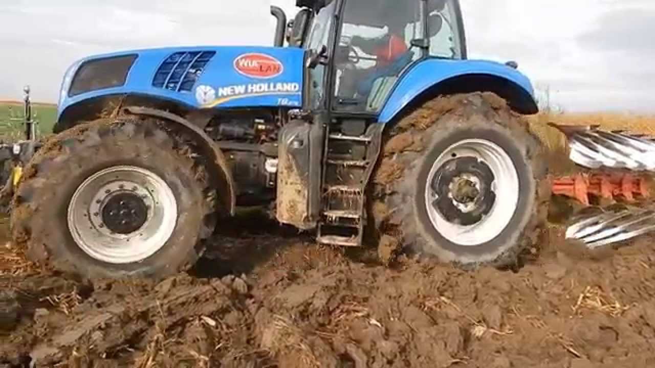 New Holland T8.275 - Orka i uprawa 2013