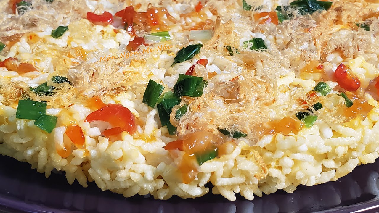 CƠM CH&Aacute;Y CH&Agrave; B&Ocirc;NG Cấp Tốc - Kh&ocirc;ng Nấu Kh&ocirc;ng Phơi Kh&ocirc;ng Sấy M&oacute;n Ngon Mẹ Nấu