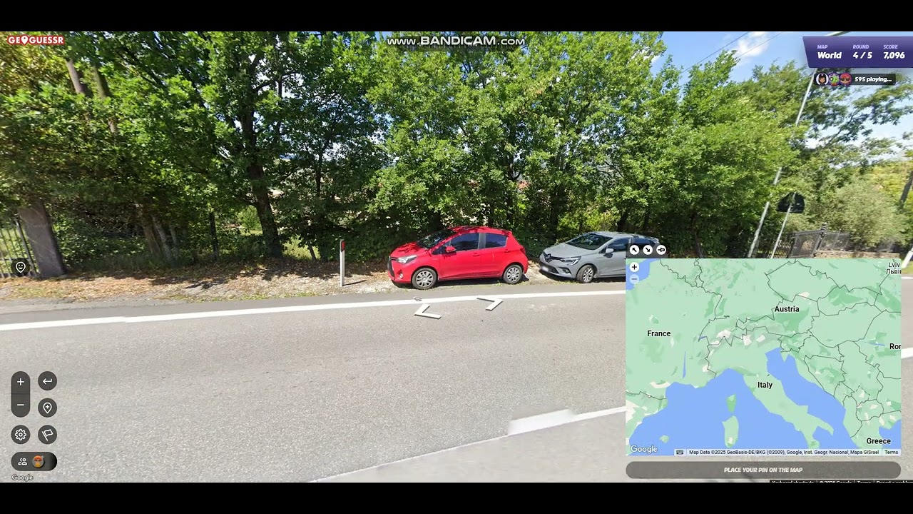 Playing The World map on Geoguessr!