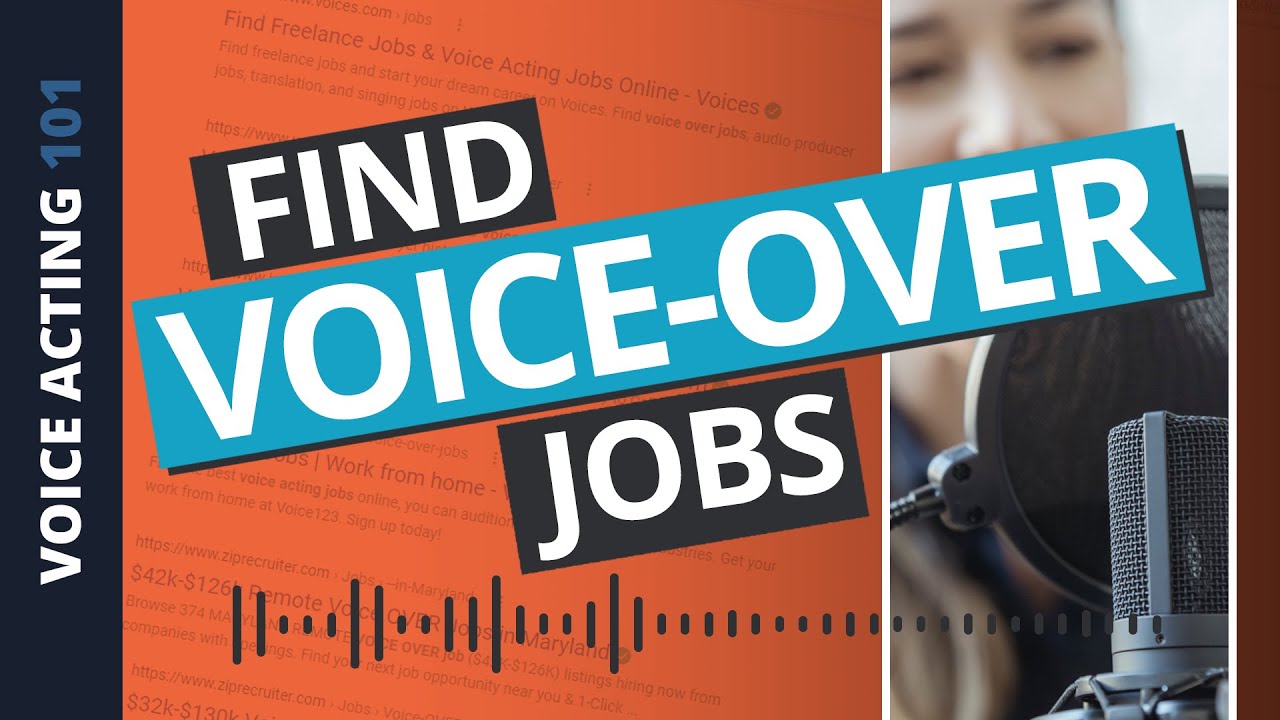 3 Ways to Find Voice-Over Jobs