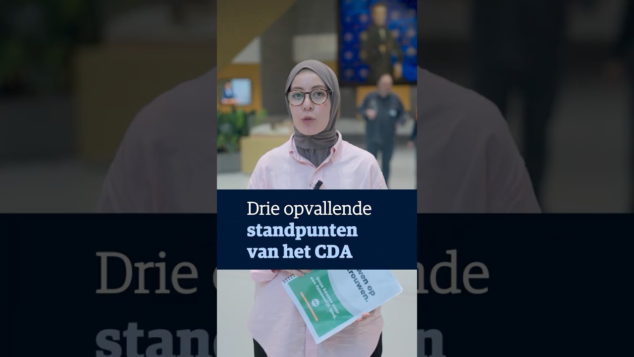 Verkiezingsprogramma CDA: drie opvallende, nieuwe standpunten