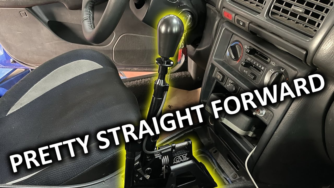 CAE Shifter Install on a Subaru Impreza GC8