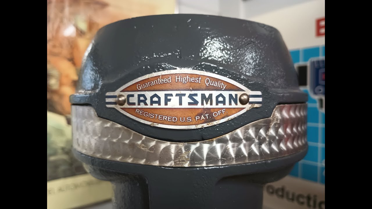 Restored Craftsman Model 103 Drill Press