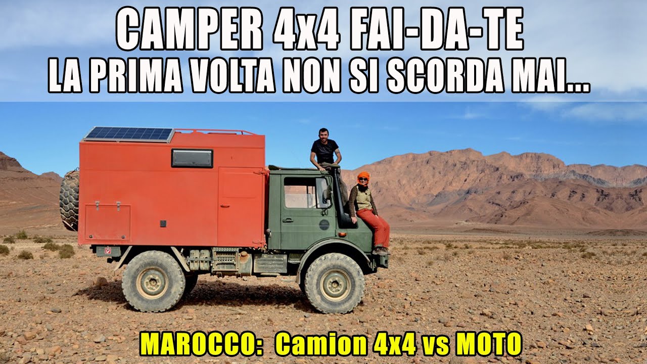 Camper 4x4 fai da te, la prima volta non si scorda mai | confronto con un viaggio in moto