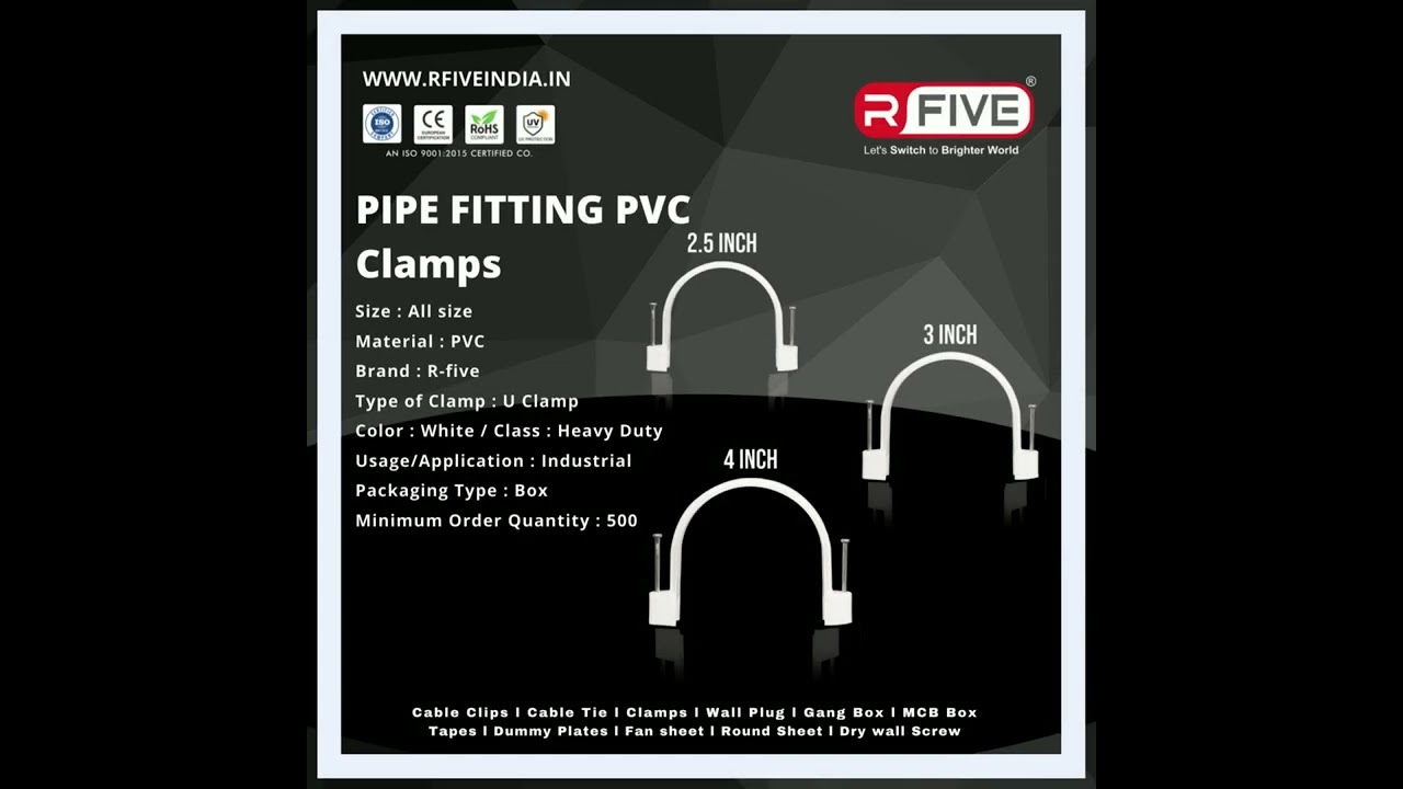 PIPE FITTING CLAMPS