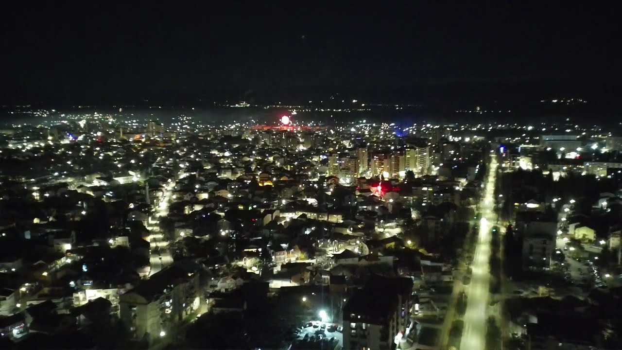 Мојата Битола - нашата Битола 💕 Ноќно дрон видео - Среќна и бериќетна 2026-та година