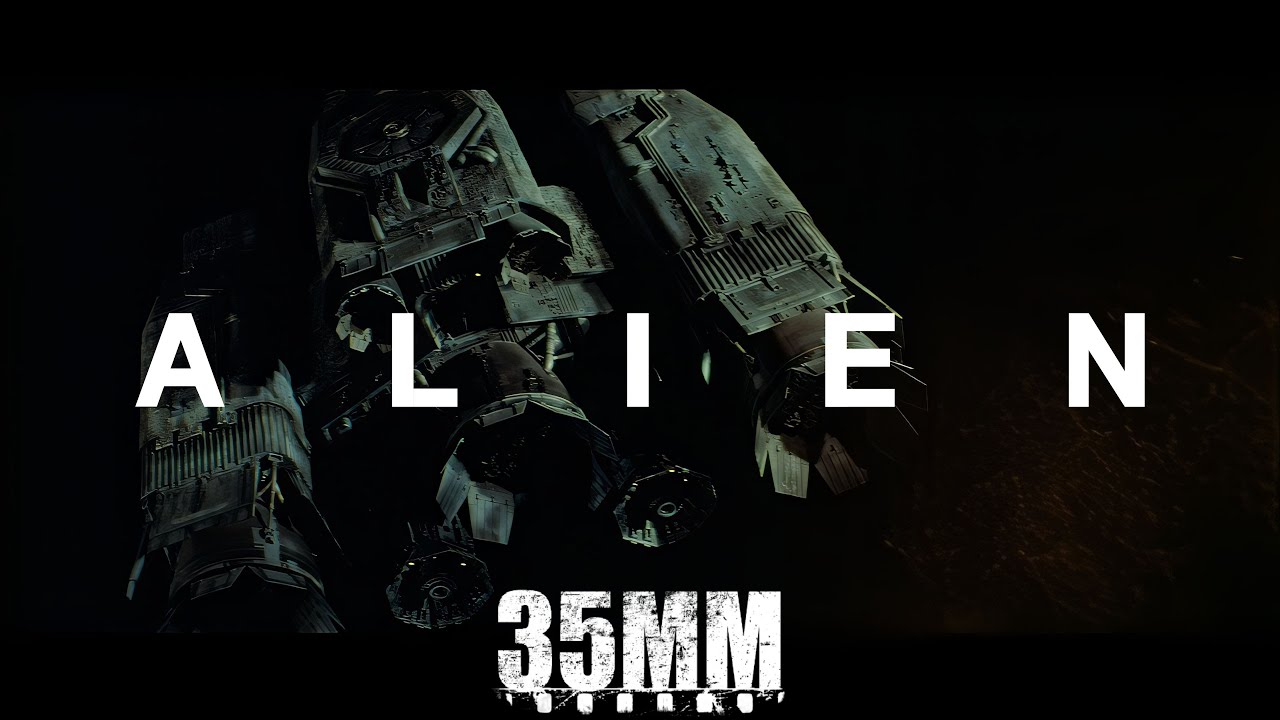 ALIEN 1979 35mm Film Restoration in 4K  Before & After | Movie Clip