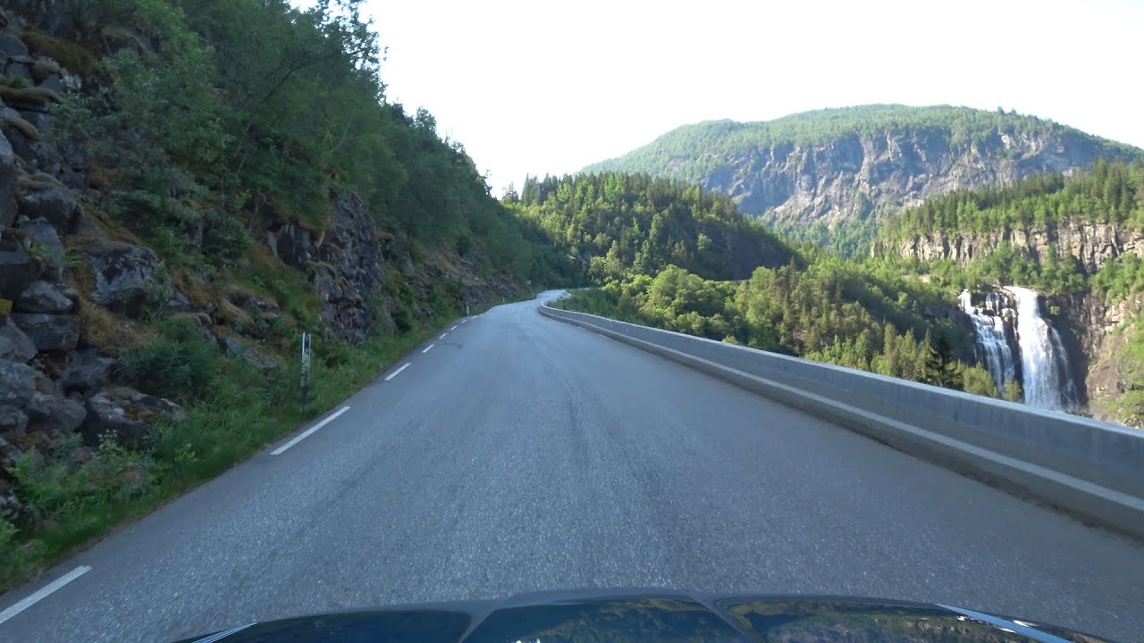 Kinsarvik til Flåm - Juni 2020 (Rv13 og E16)