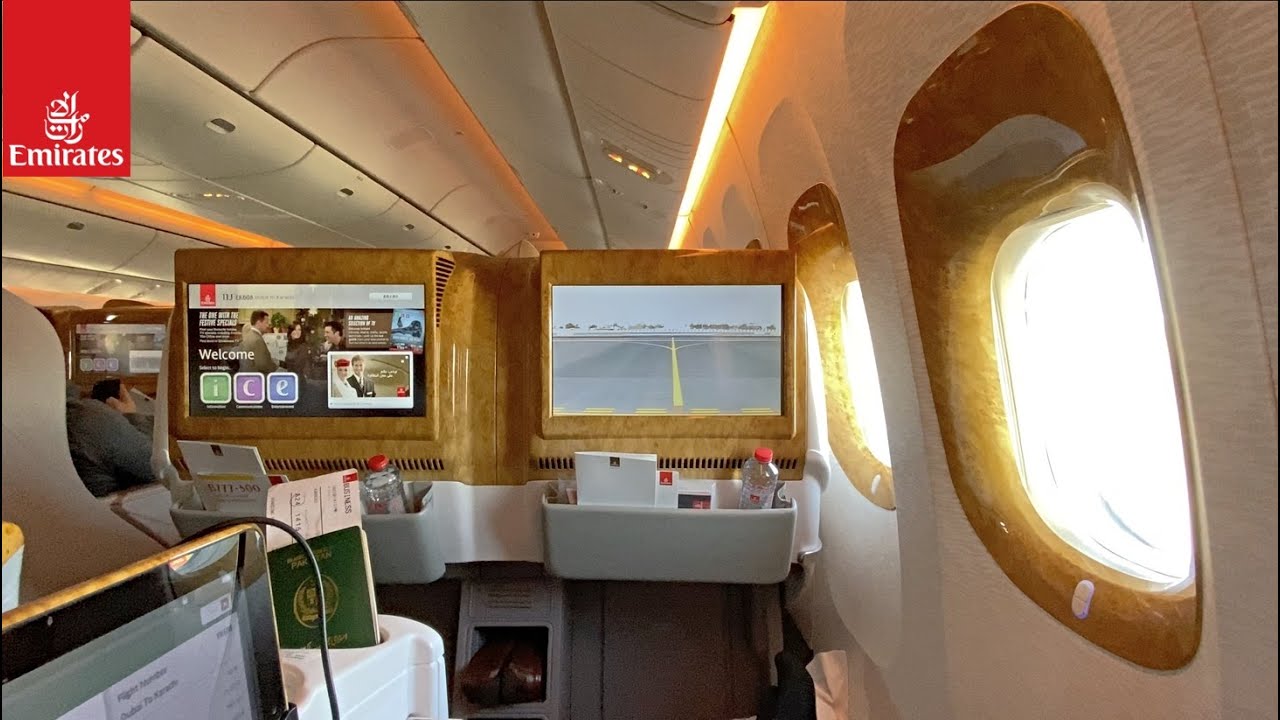 Emirates Business Class Experience: Dubai to Karachi Flight Journey