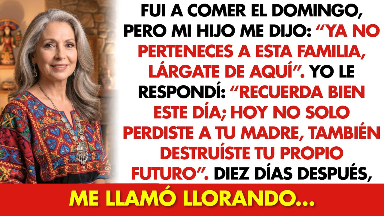 Cociné la Comida del Domingo para mi Hijo… y Me Gritó: 