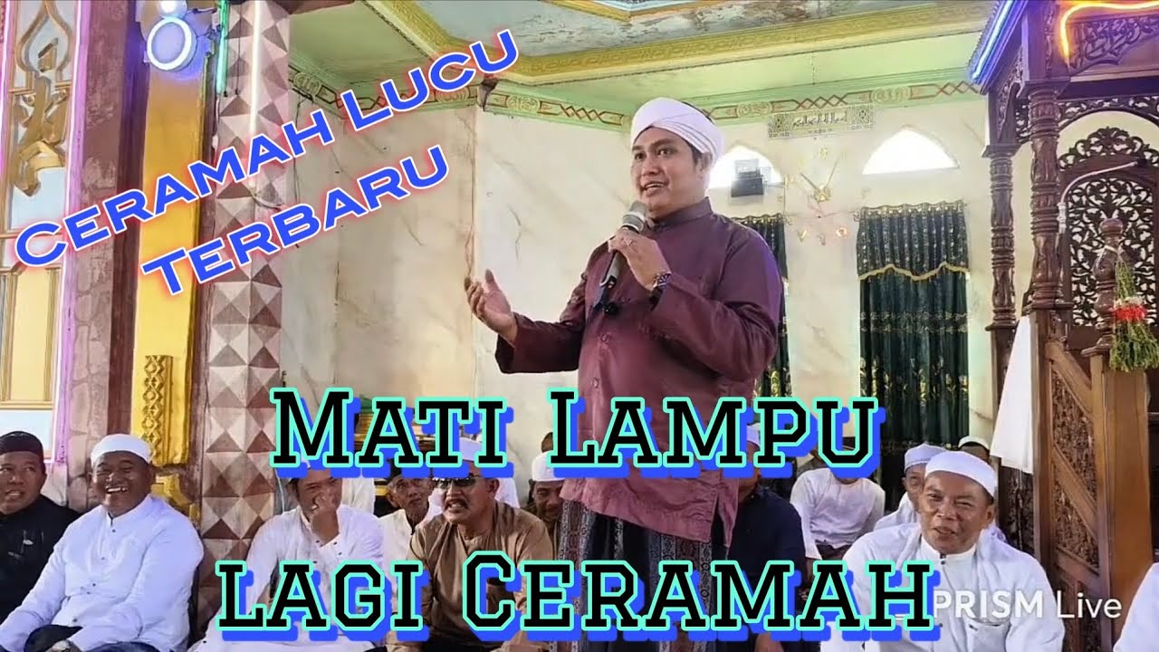 Ceramah Terbaru Mati Lampu di pertengahan Ceramah #assulungi #ceramahlucu #ceramah #lucu 