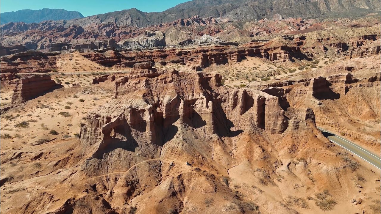 Las Ventanas, Quebrada de las Conchas camino a Cafayate
