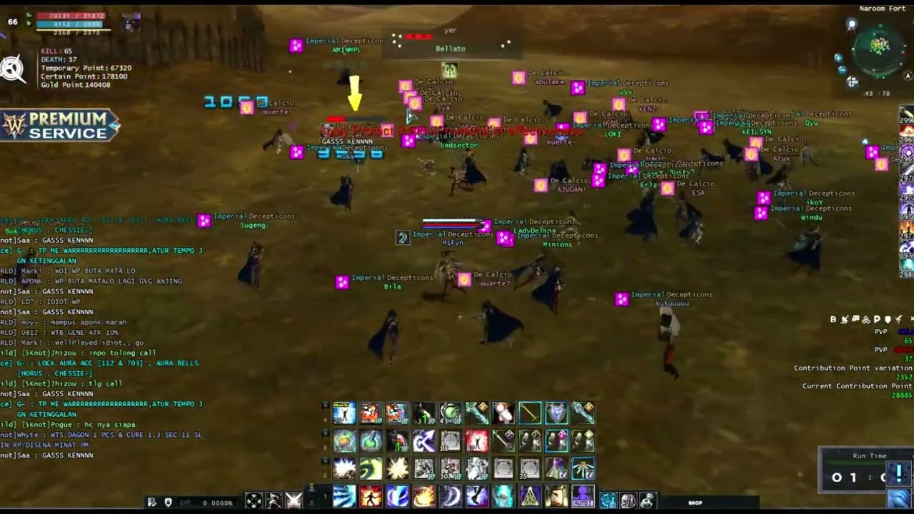 RF ONLINE | GVG GUILD DECEPTICONS VS DE CALCIO | #rfwarden #rfonline #rf