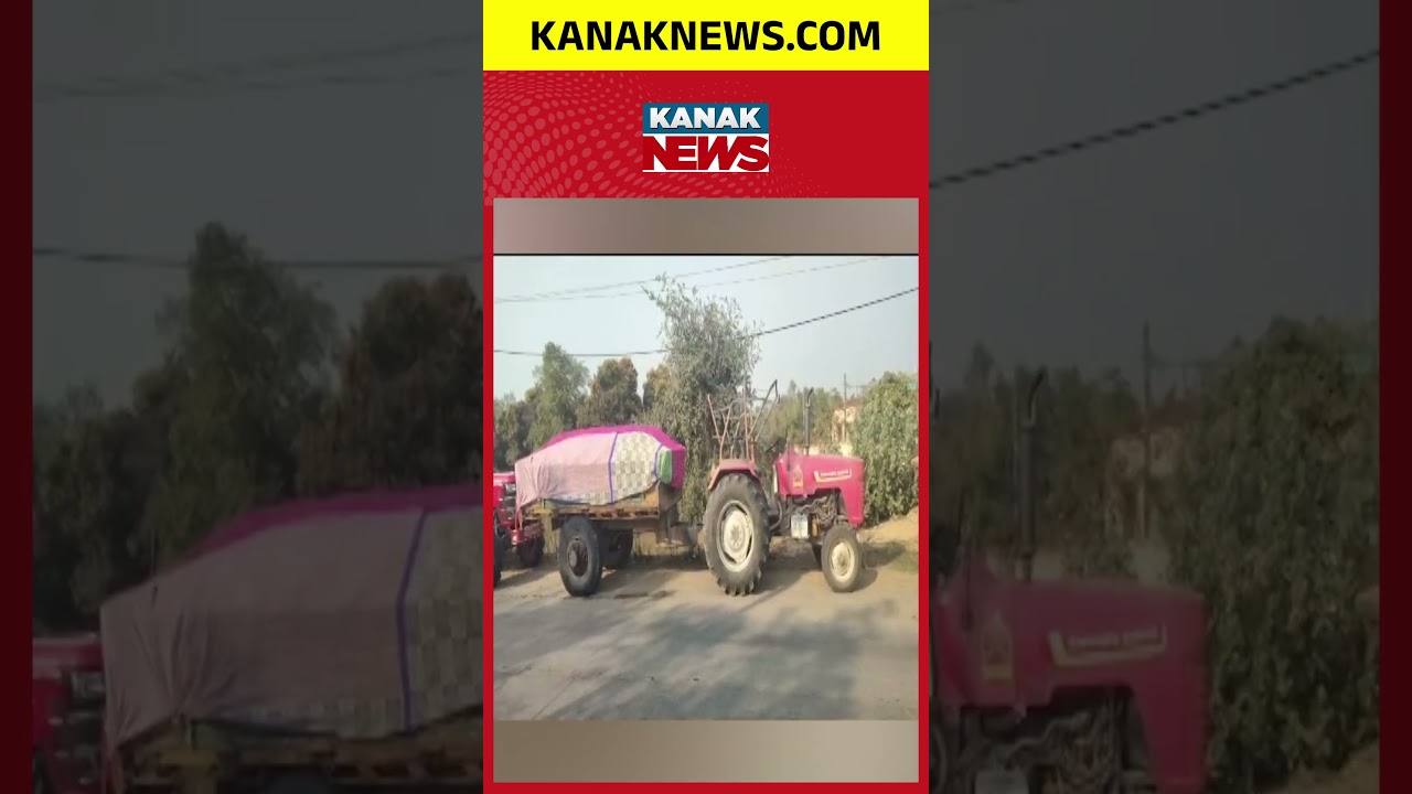 Illegal Sand Smuggling from Odisha to West Bengal Busted | 4 Tractors Seized in Bhograi, Balasore