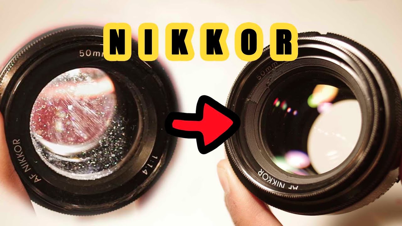 カビジャンクnikkorレンズを分解清掃するぞい【作例あり】AF NIKKOR 50mm 1:1.4