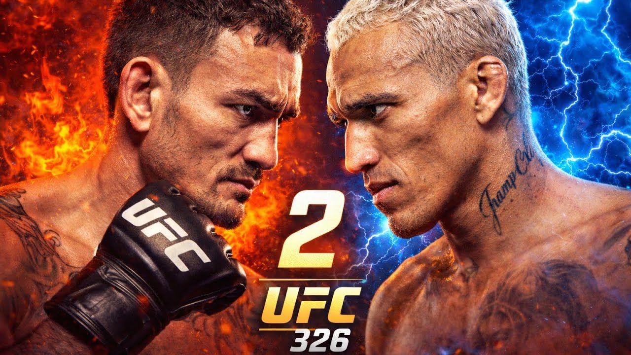 #UFC326 MAX HOLLOWAY VS CHARLES OLIVEIRA 2 SIMULATION 