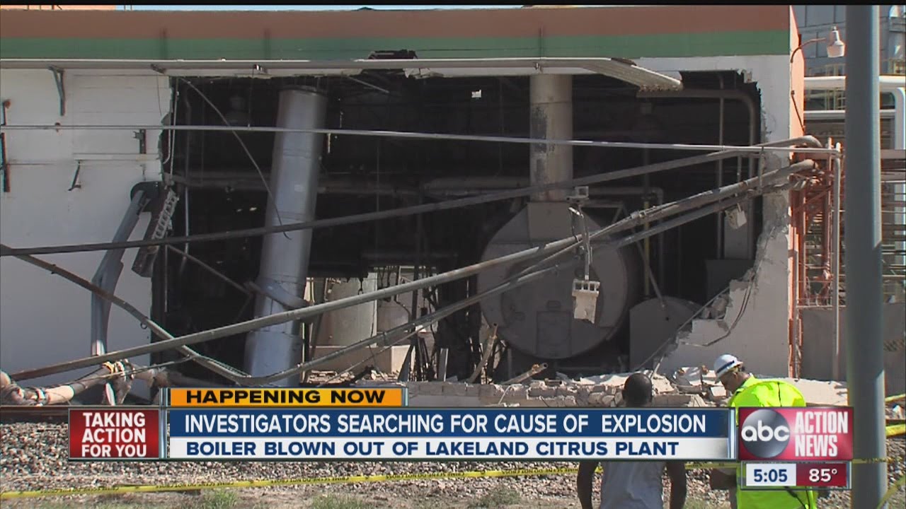 Investigators searching for cause of explosion