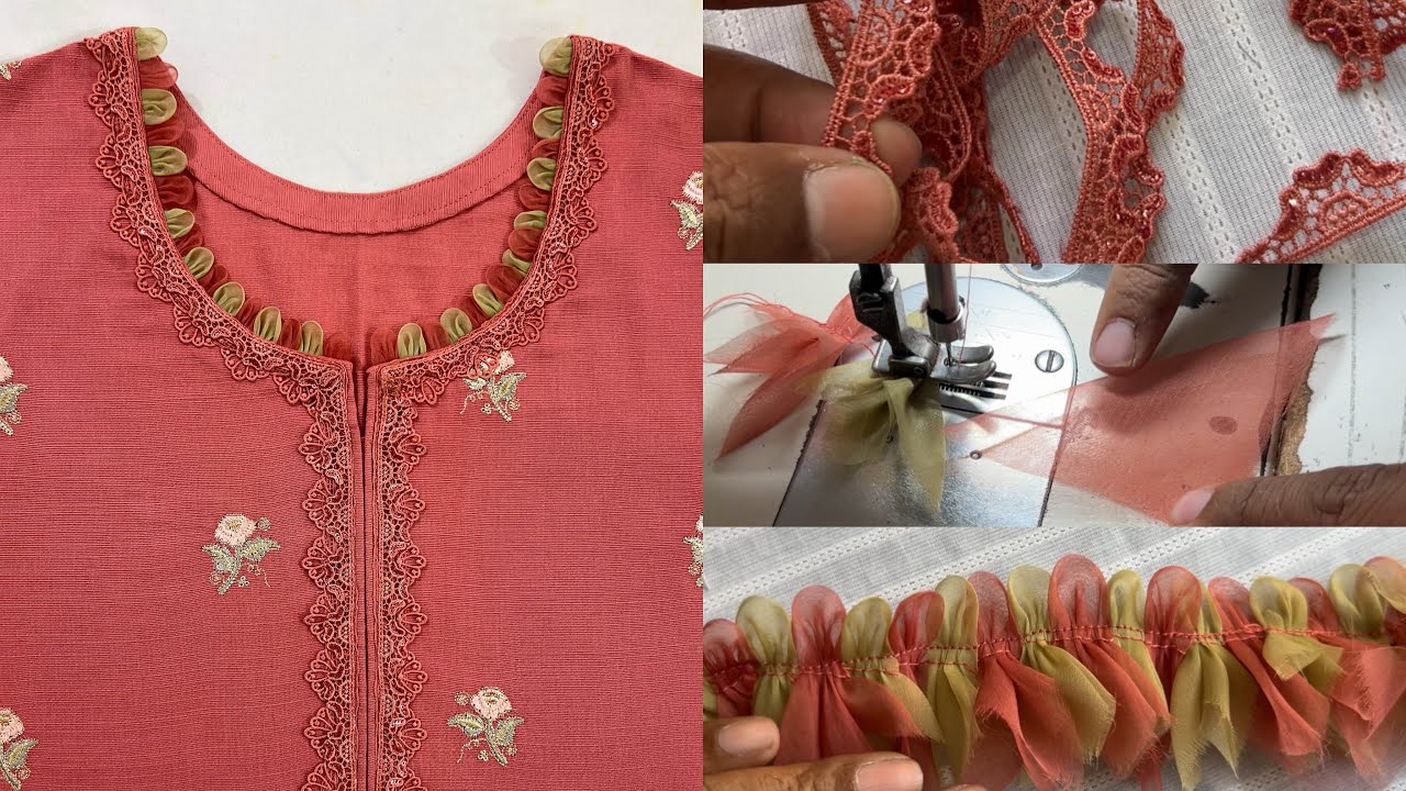Make your the Eid Colourful with Orgenza petals & Laces