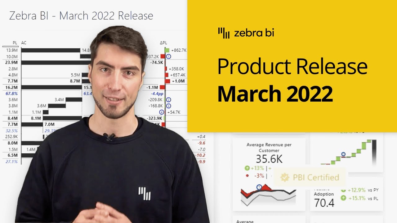Zebra BI visuals for Power BI March UPDATE 💥