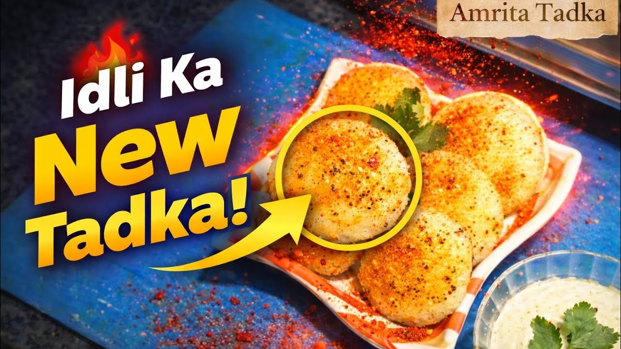 Crispy Fry Idli Recipe | Leftover Idli Snack in 10 Minutes😋🤤