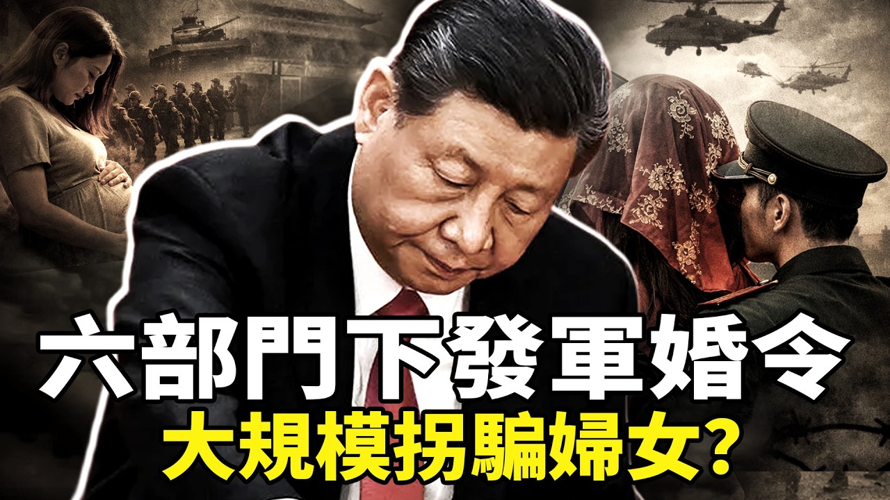 2026 中南海催婚令：習近平清洗將領後「發老婆」穩軍心？揭秘強軍夢背後的女性獻祭與子宮維穩 | 8000湘女戍边歷史重演