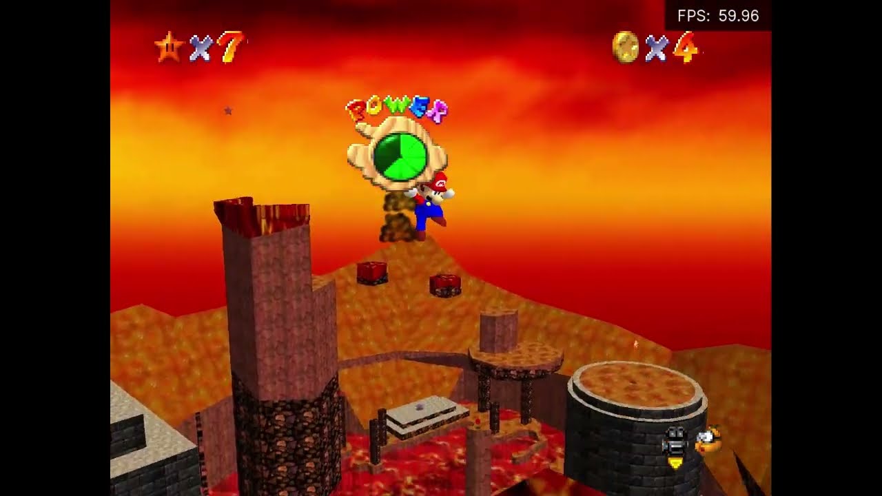 Super Mario 74 Ten Years After : Course 1: Dice Domain (savestateless)