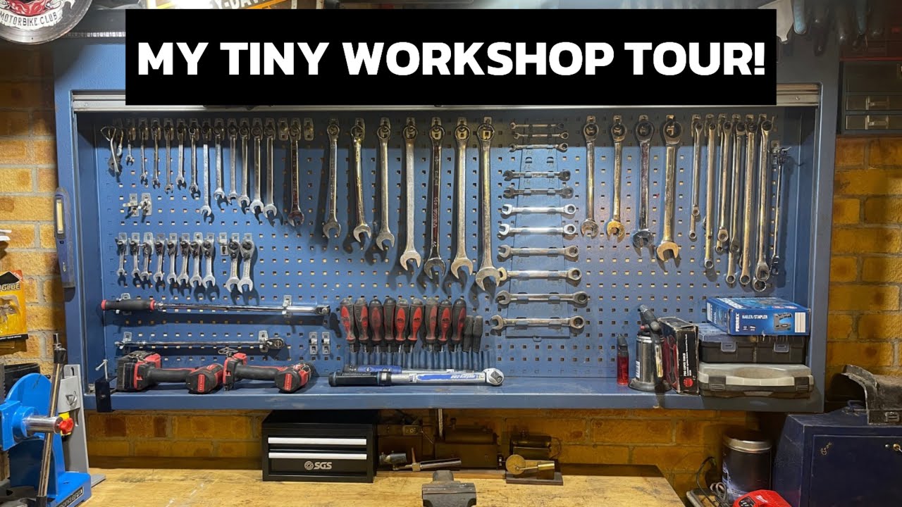 MY TINY WORKSHOP TOUR #garage