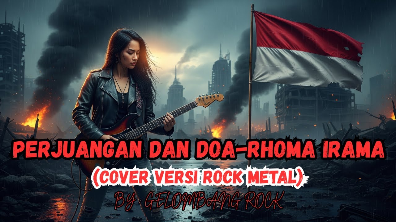 PERJUANGAN DAN DOA - RHOMA IRAMA  (COVER VERSI ROCK METAL) BY: GELOMBANG ROCK !!!