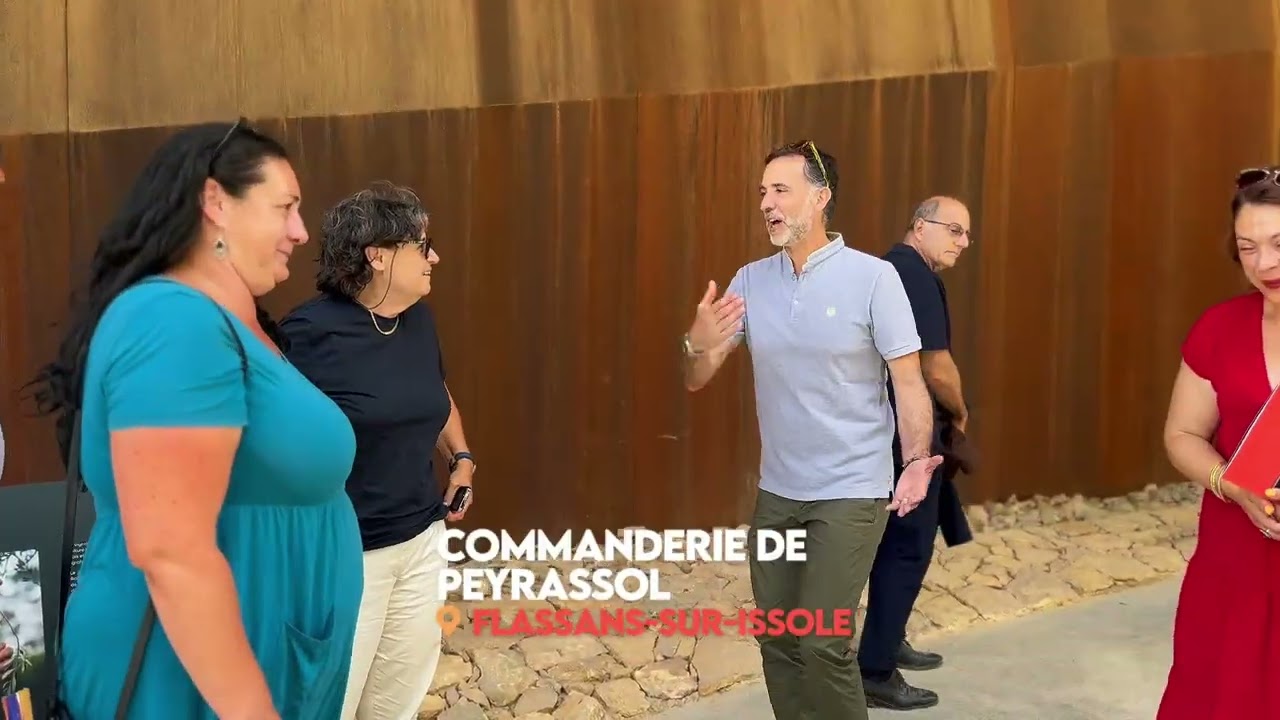 Une délégation de la Région Toscane dans Le Var pour le développement de l'agritourisme.
