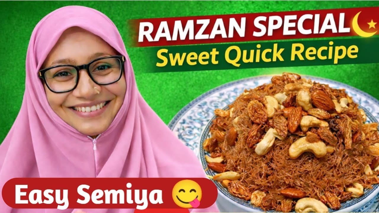 Ramzan Special sweet semiya 😛 | Easy & Simple to cook semiyan | #easymethodrecipe | #semiya | 