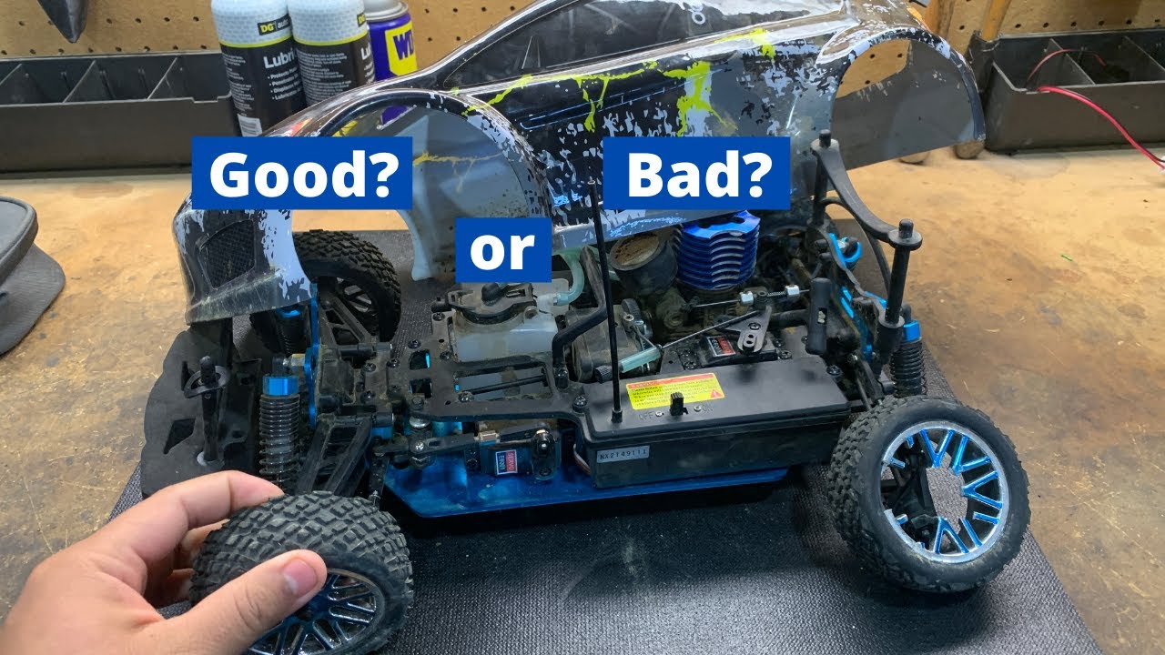 REVIEW of my HSP nitro rally car!!!!