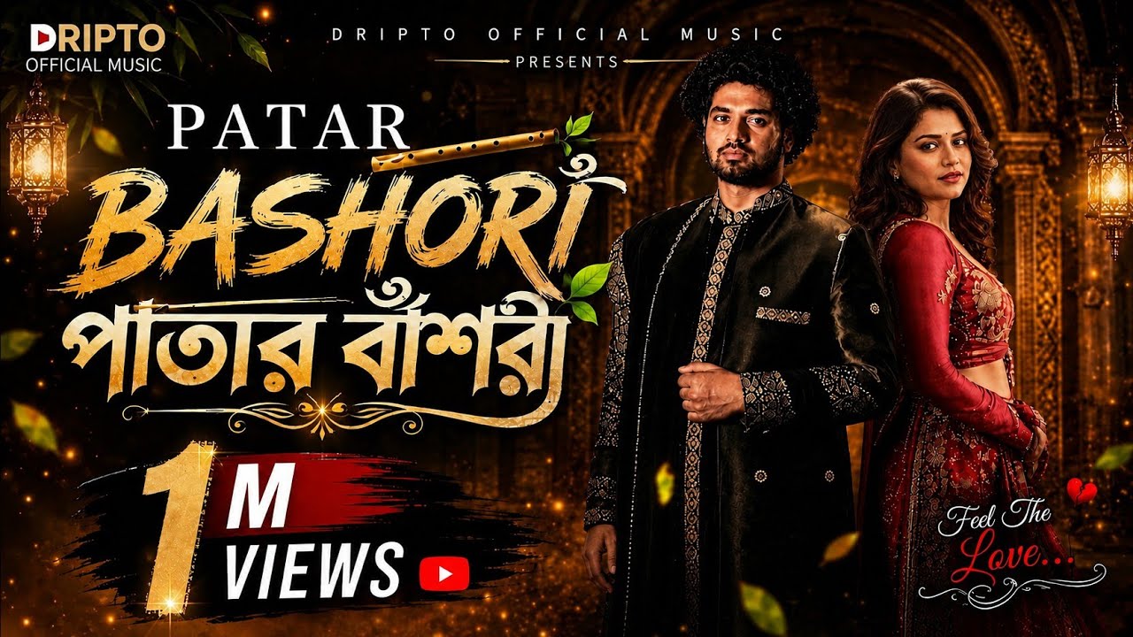 PATAR BASHORI (পাতার বাঁশরী) | Bengali Cover Song | Dripto Official music 