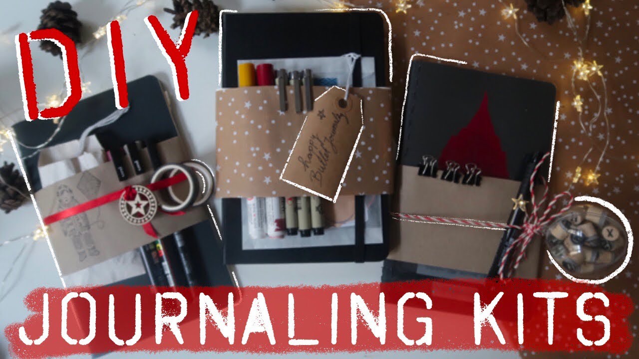 DIY Journaling Kits &bull; Holiday Gift Ideas &bull; DIY Tutorial