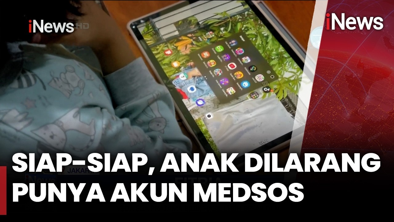 Aturan Baru! Anak Tak Boleh Lagi Punya Akun Media Sosial | iNews Pagi (9/3)