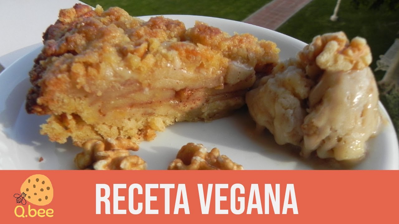 Tarta de Manzana VEGANA | Crumble de Manzana | Queen Bee Pastelería