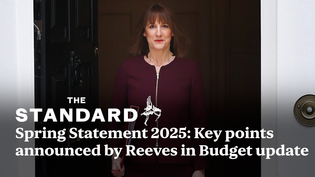 Spring Statement 2025: Key points announced by Chancellor Rachel Reeves in Budget update