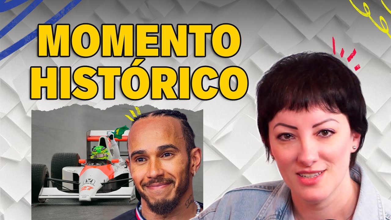 HAMILTON HOMENAGEIA SENNA EM INTERLAGOS #BF
