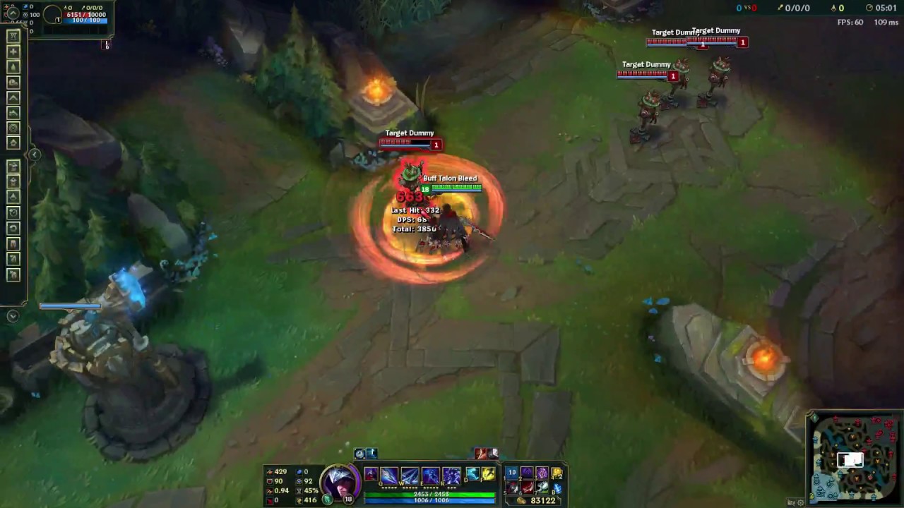 Talon Update Mini Combo Guide (Combos, Build, Single/ Multi Target Burst)